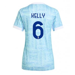 Juventus Lloyd Kelly #6 Seconda Maglia Femmina 2025-26 Manica Corta